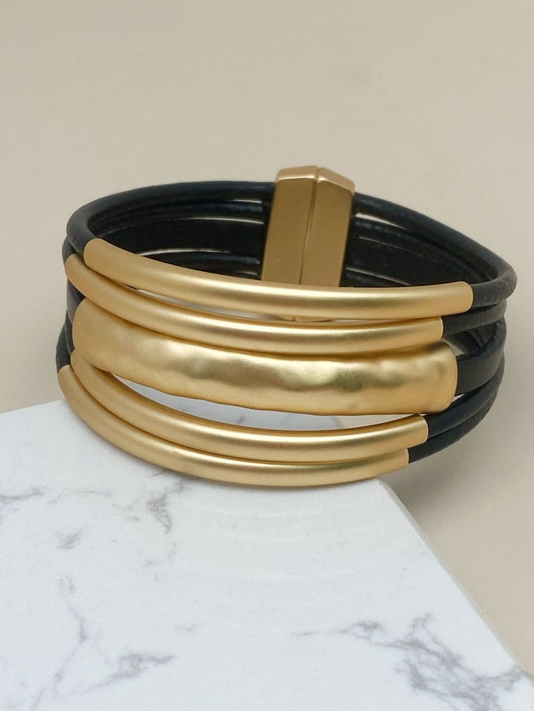 Pulsera de dos tonos